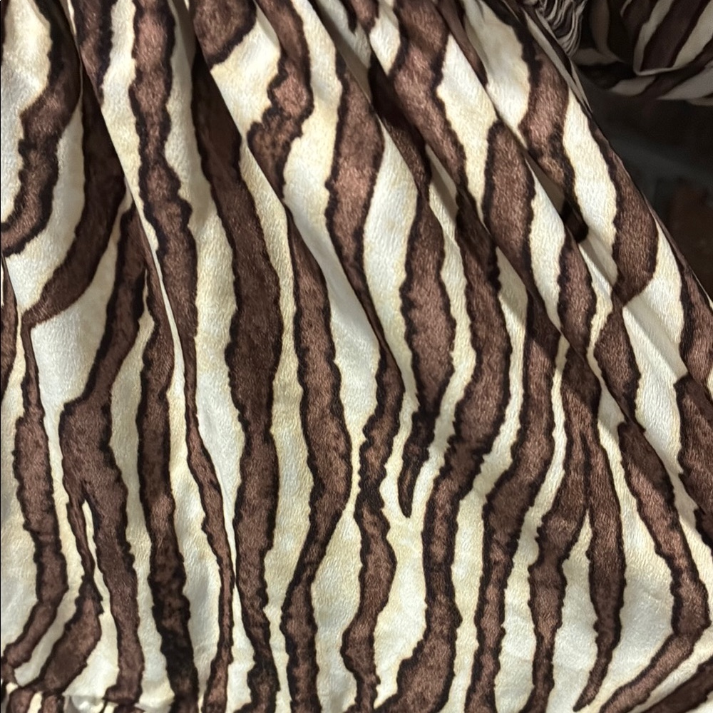 Vestique Zebra Print Maxi Dress. Size Small. - Picture 3 of 10